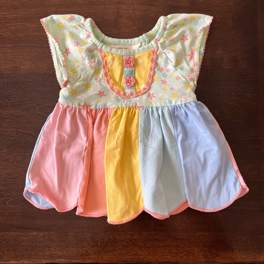 Baby Girl Matilda Jane Shirt. 0-3 Months.